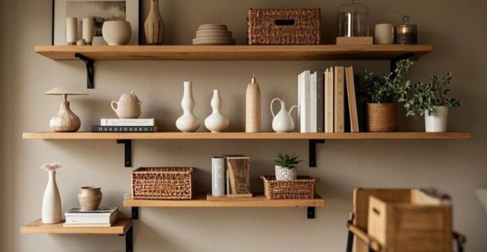 How to Hang Floating Shelves